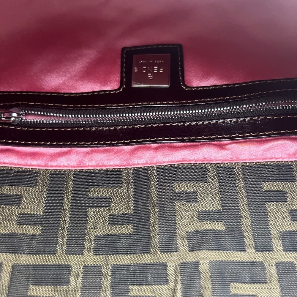 Fendi Zucca Floral Baguette - Picture 6 of 11